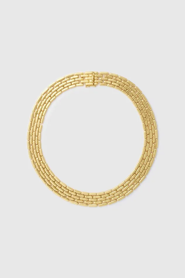 Oroton Kylo Necklace Worn Gold Women Jewellery