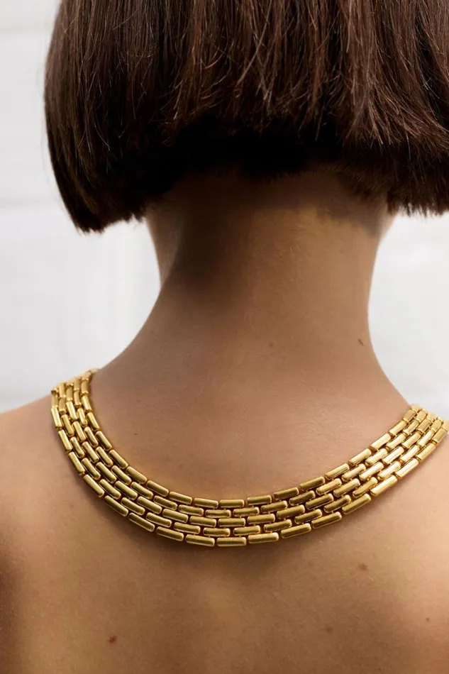 Oroton Kylo Necklace Worn Gold Women Jewellery Oroton Kylo Necklace Worn Gold Women Jewellery