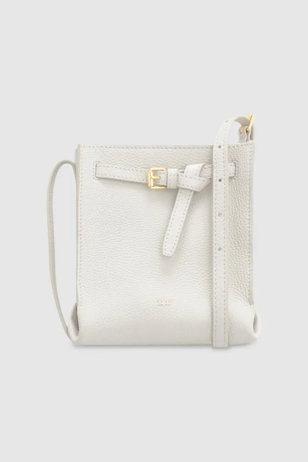Oroton Margot Tiny Bucket Bag Clotted Cream Women Crossbody