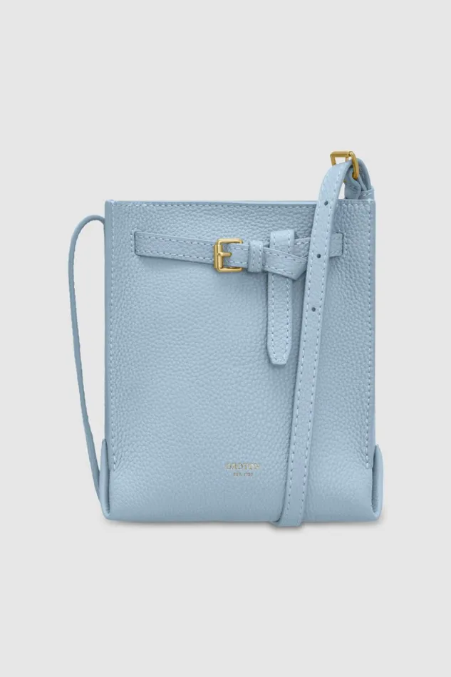 Oroton Margot Tiny Bucket Bag Denim Women Crossbody