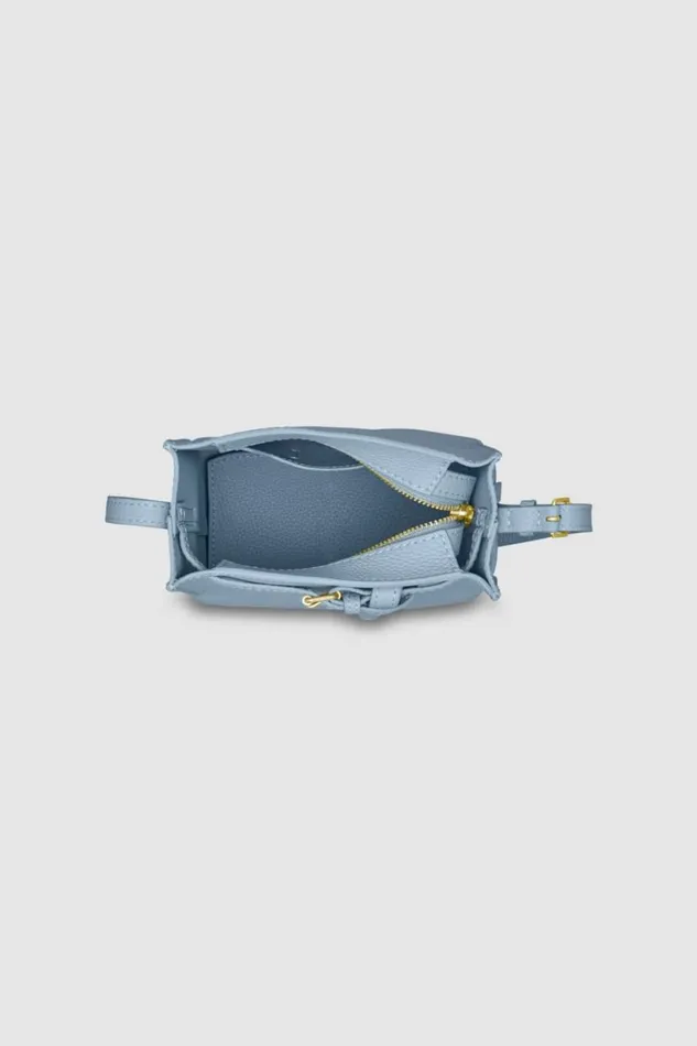 Oroton Margot Tiny Bucket Bag Denim Women Crossbody