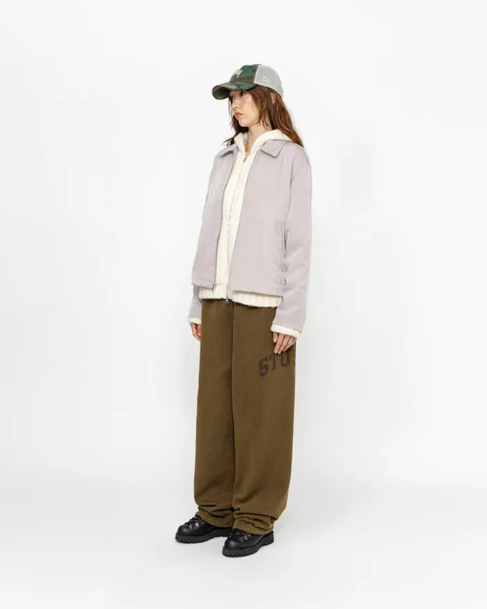 Outerwear MenWomen Stussy SS LINK NYLON CLUB JACKET Bone