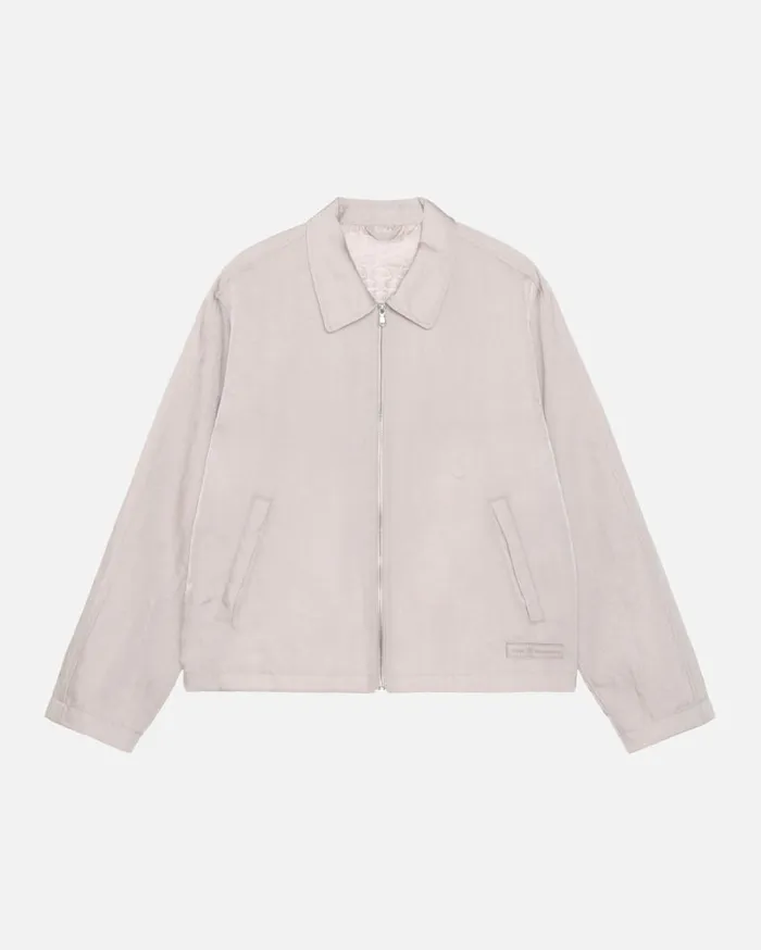 Outerwear MenWomen Stussy SS LINK NYLON CLUB JACKET Bone