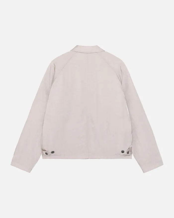 Outerwear MenWomen Stussy SS LINK NYLON CLUB JACKET Bone