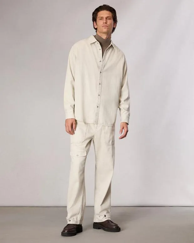 Pants Men Rag and Bone Samson Denim Cargo Pant Cloudcover