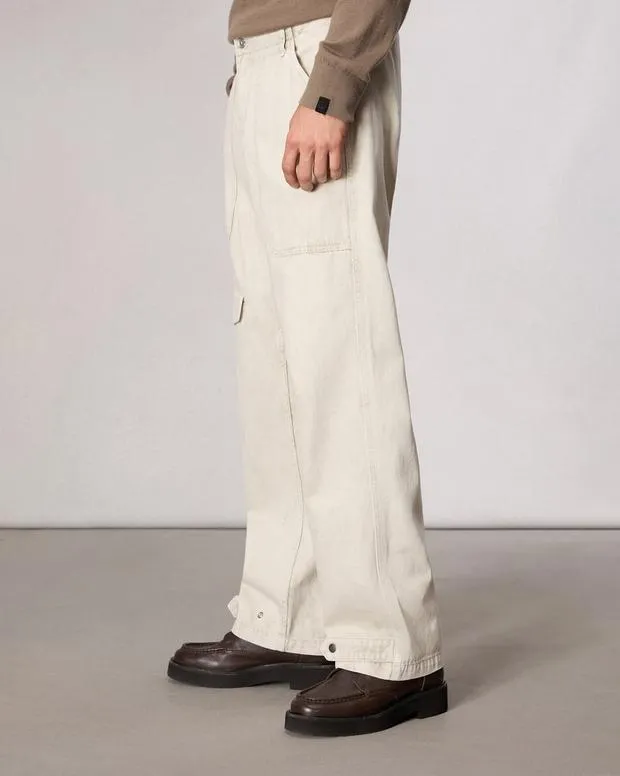 Pants Men Rag and Bone Samson Denim Cargo Pant Cloudcover