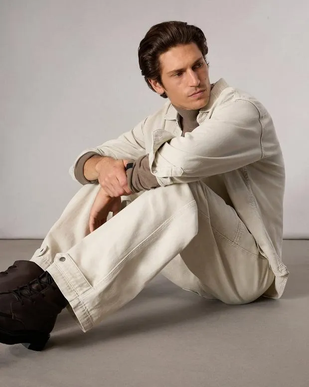 Pants Men Rag and Bone Samson Denim Cargo Pant Cloudcover