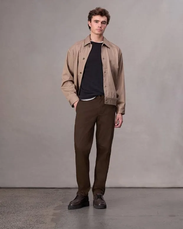 Pants Men Rag and Bone Standard Chino Pant Dark Brown