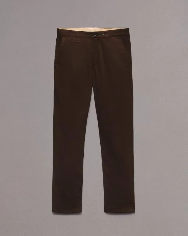 Pants Men Rag and Bone Standard Chino Pant Dark Brown