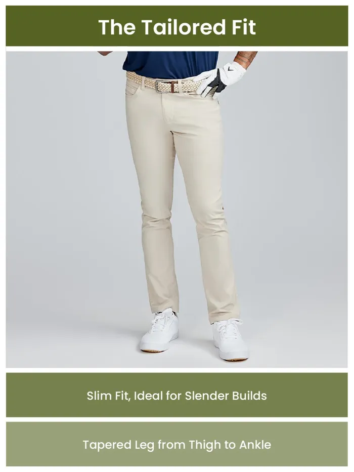 Pants Men Tasc Performance Motion Pant Tailored Fit 8211 Light Stone