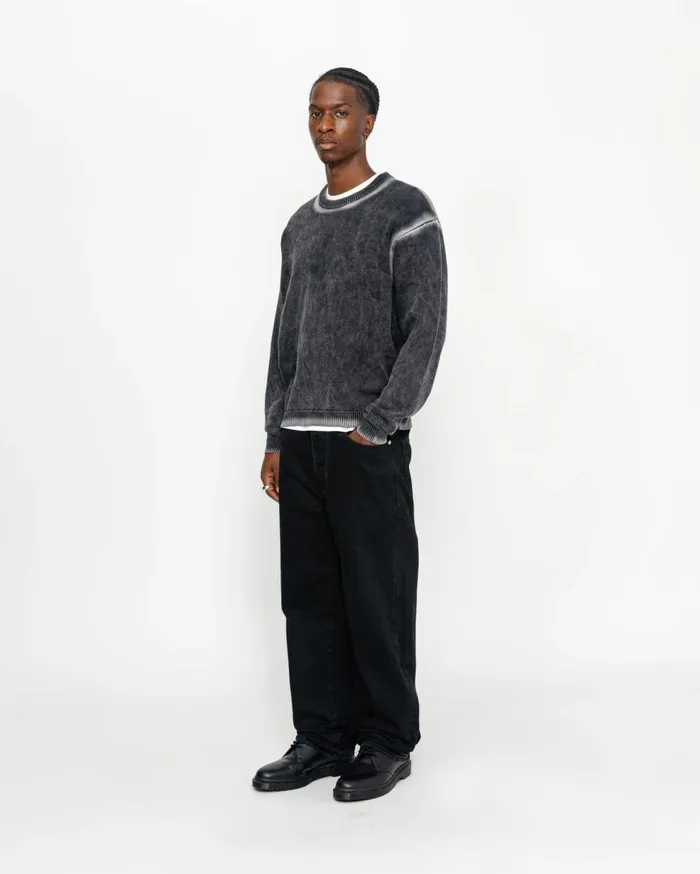 Pants MenWomen Stussy NEW CLASSIC JEAN DENIM Black Pants MenWomen Stussy NEW CLASSIC JEAN DENIM Black