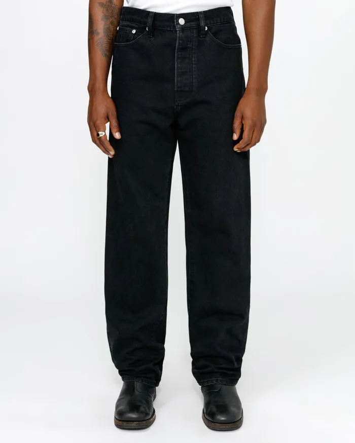 Pants MenWomen Stussy NEW CLASSIC JEAN DENIM Black Pants MenWomen Stussy NEW CLASSIC JEAN DENIM Black