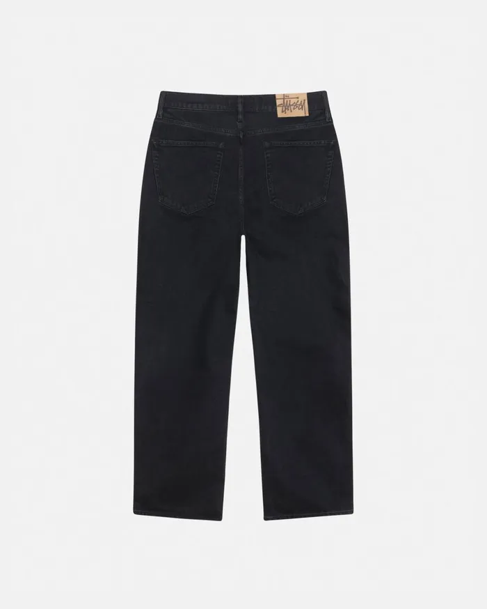Pants MenWomen Stussy NEW CLASSIC JEAN DENIM Black Pants MenWomen Stussy NEW CLASSIC JEAN DENIM Black