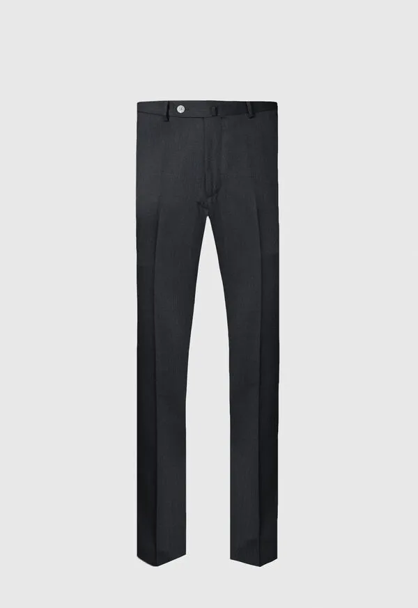 Pants Mens Paulstuart Soft Wool Twill Trouser Charcoal
