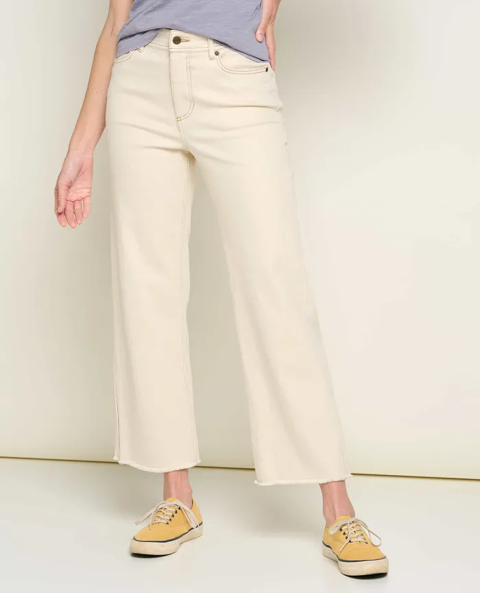 Pants Women8217s Balsam Seeded Cutoff Pant Natural II ToadandCo