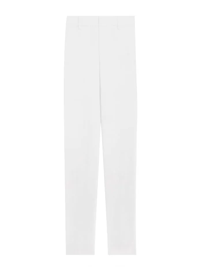 Pants Women Alice Olivia Stacey Slim Trouser White