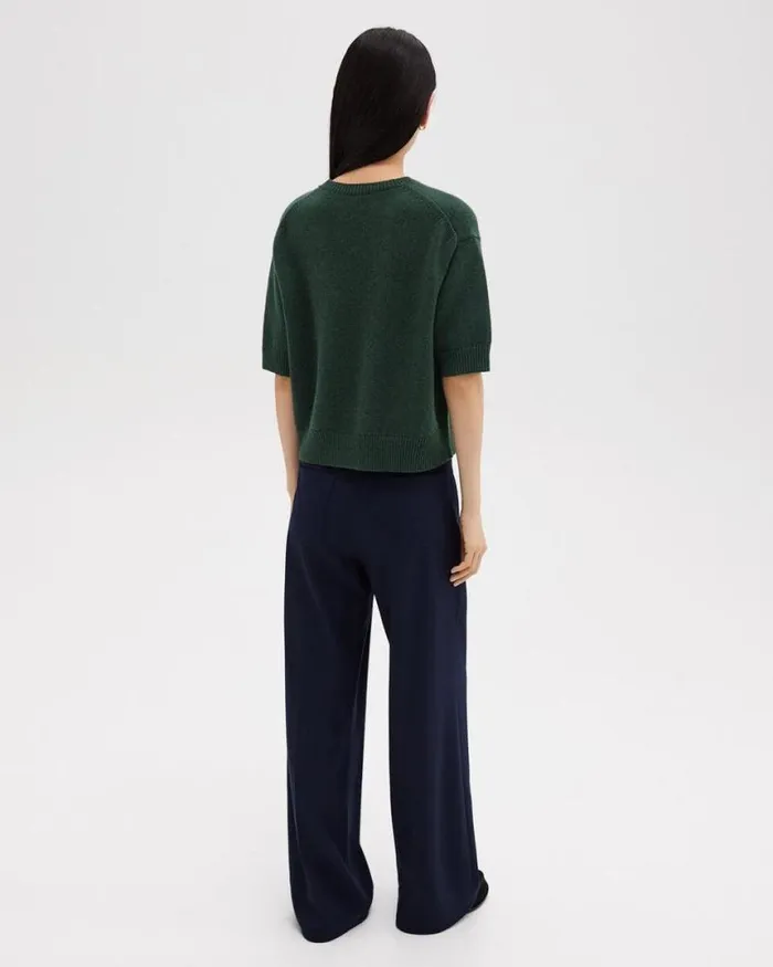 Pants Women Theory StraightLeg 5Pocket Pant In Stretch Flannel Dark Navy Pants Women Theory StraightLeg 5Pocket Pant In Stretch Flannel Dark Navy