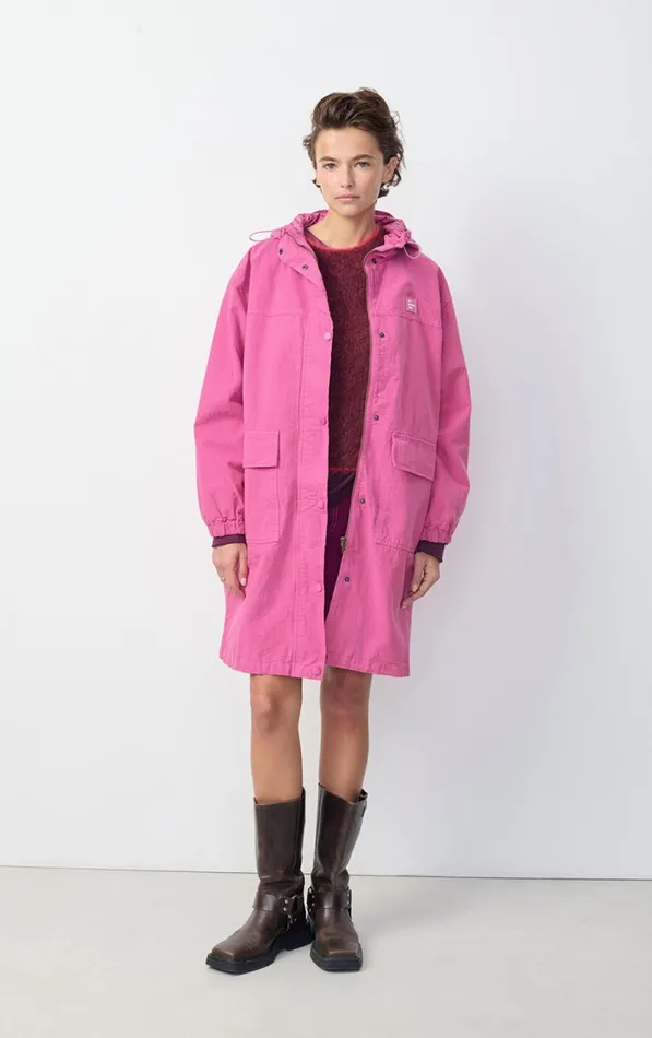 Parka Rygybay Milkshake Women American Vintage Coats and Puffer Coats