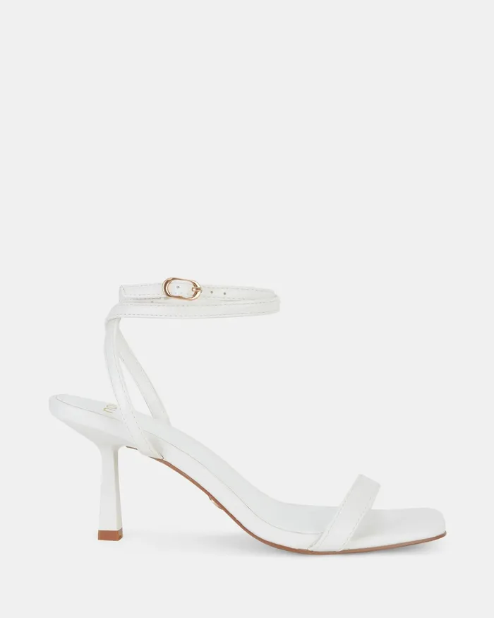 Party LAKER WHITE Open Toe Heels NOVO Shoes Women
