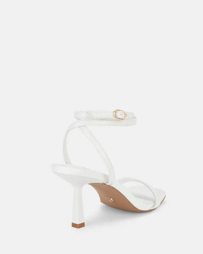 Party LAKER WHITE Open Toe Heels NOVO Shoes Women