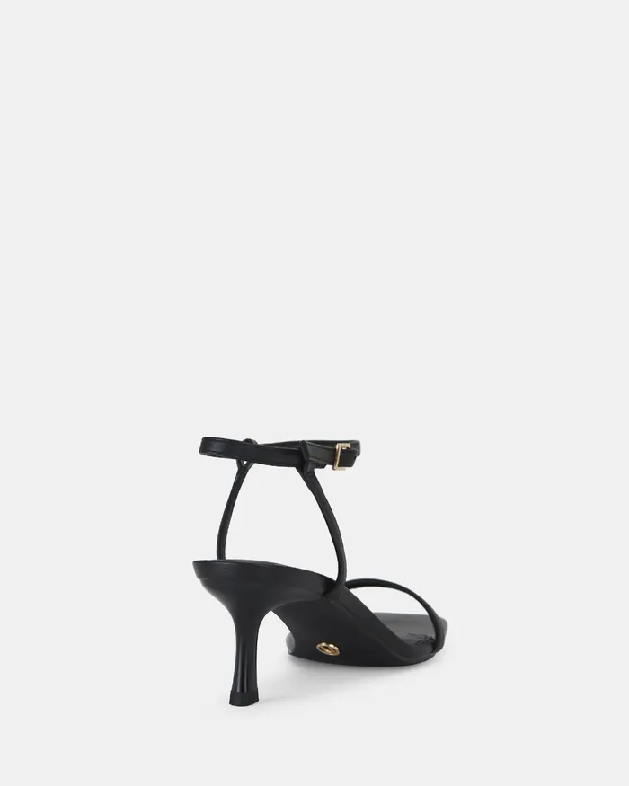 Party UNDERCOVER BLACK Heeled Sandals NOVO Shoes Women