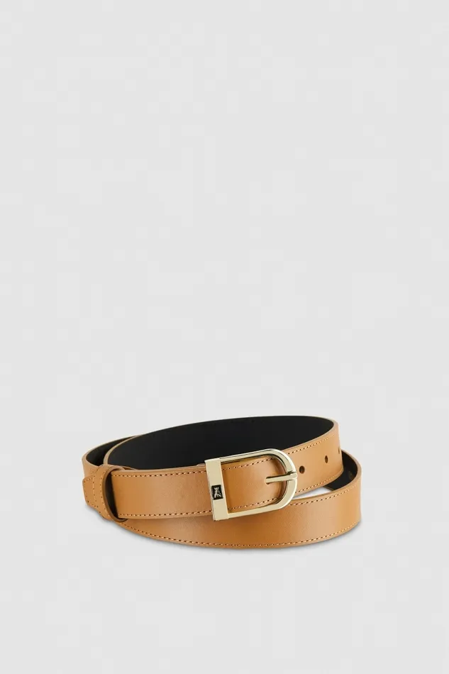 Patrizia Pepe Belts LowWaist Leather Belt Brown 8211 Women