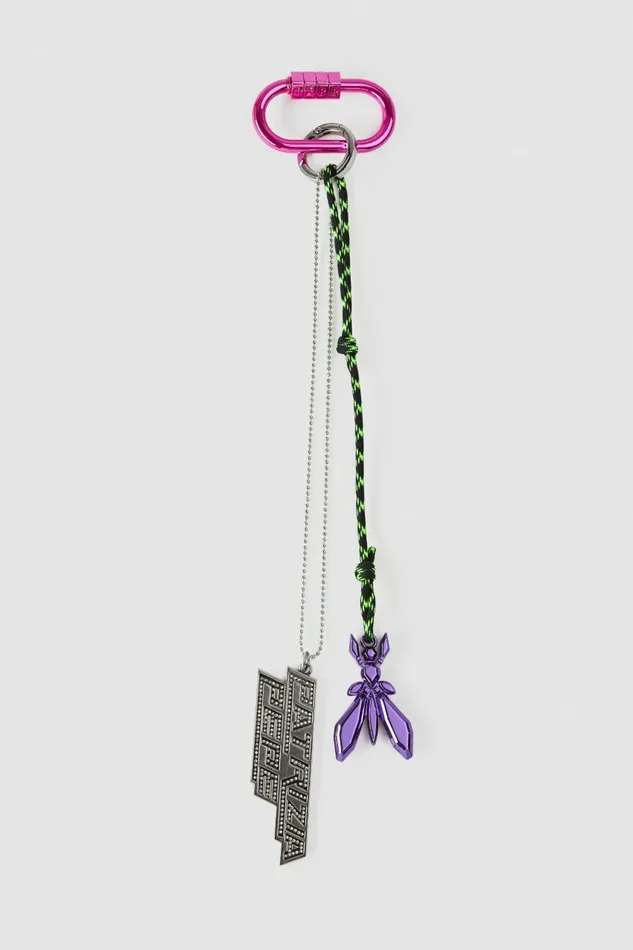 Patrizia Pepe Charms Keychain Set Purple 8211 Women