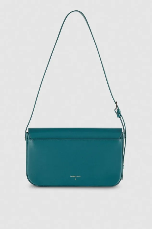 Patrizia Pepe Crossbodys Leather Bag With Shoulder Strap Green 8211 Women