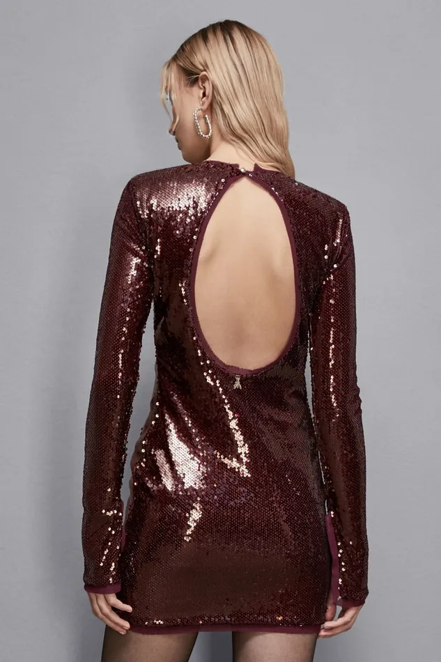 Patrizia Pepe Dresses Sequin Dress Red 8211 Women