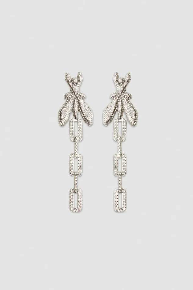 Patrizia Pepe Earrings Rol Chain Earrings Silver 8211 Women