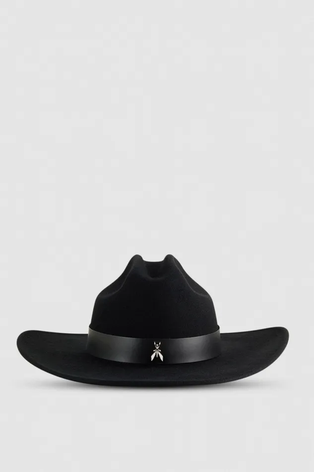 Patrizia Pepe Hats And Gloves Cowboy Hat Black 8211 Women