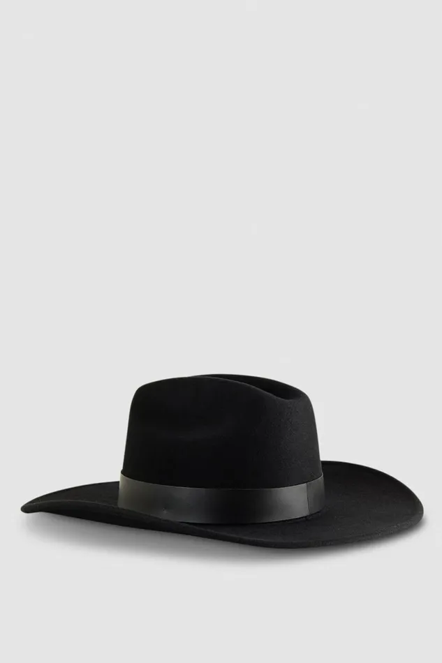 Patrizia Pepe Hats And Gloves Cowboy Hat Black 8211 Women