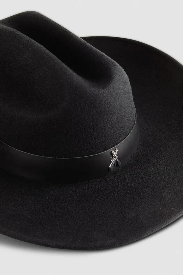 Patrizia Pepe Hats And Gloves Cowboy Hat Black 8211 Women