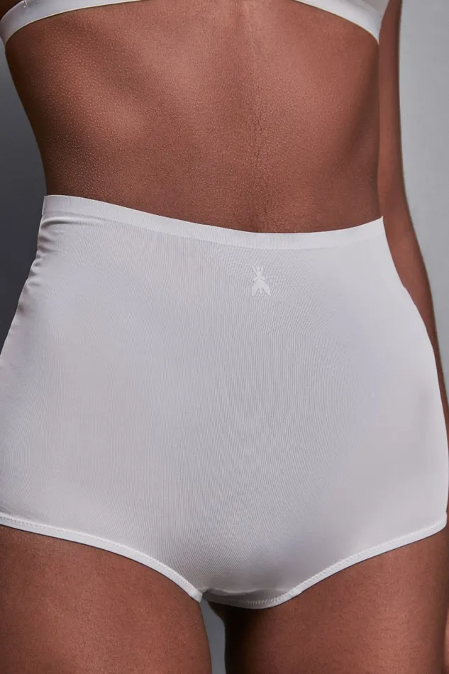 Patrizia Pepe Lingerie And Beachwear HighWaisted Briefs Grey 8211 Women
