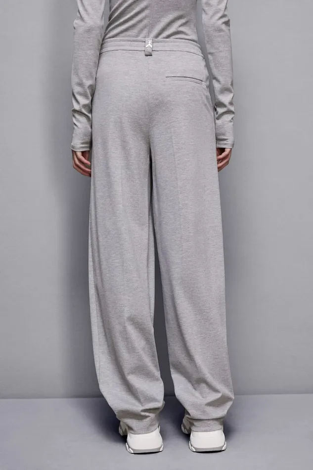 Patrizia Pepe Pants and Jeans Straight Pants Grey 8211 Women