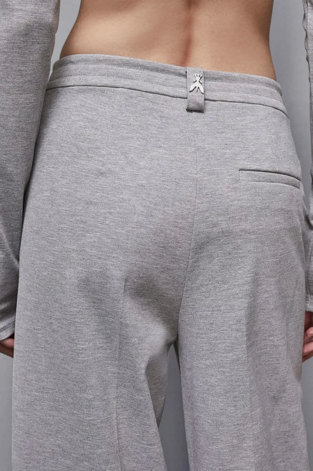 Patrizia Pepe Pants and Jeans Straight Pants Grey 8211 Women