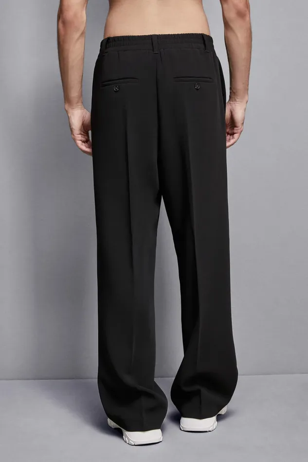 Patrizia Pepe Pants Over Pants Black 8211 Men