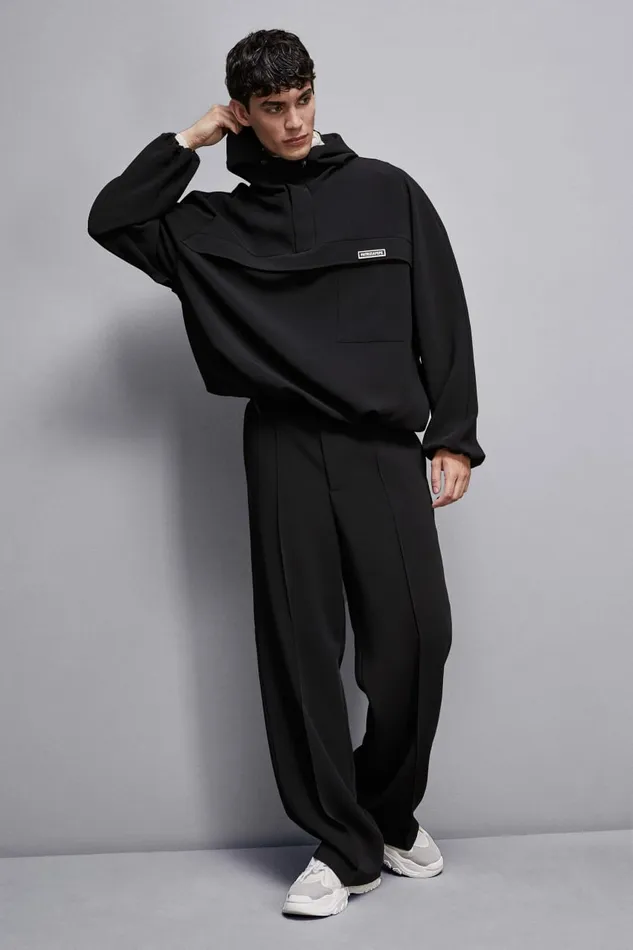 Patrizia Pepe Pants Over Pants Black 8211 Men