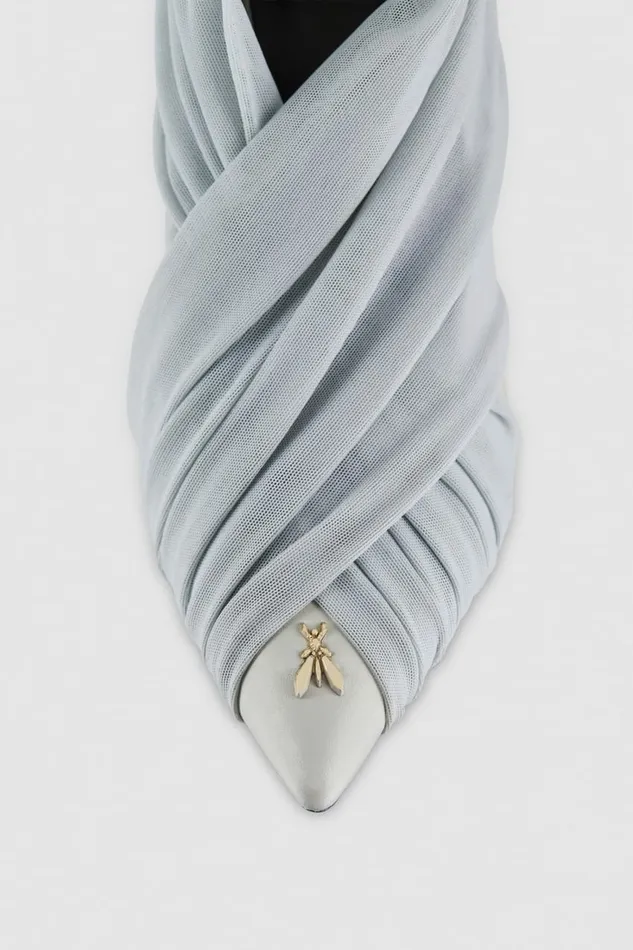 Patrizia Pepe Pumps Pumps With Draping Grey 8211 Women