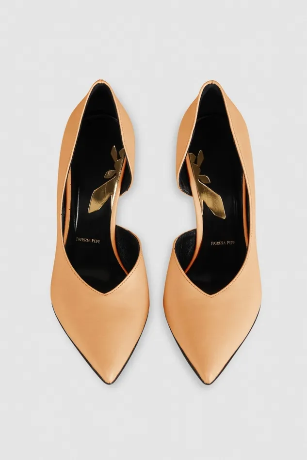 Patrizia Pepe Pumps Smooth Leather Pumps Beige 8211 Women