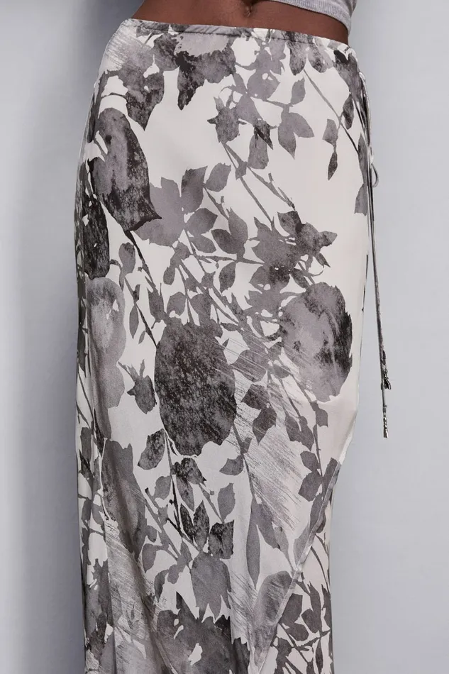 Patrizia Pepe Skirts Floral Print Long Skirt Ff31 8211 Women