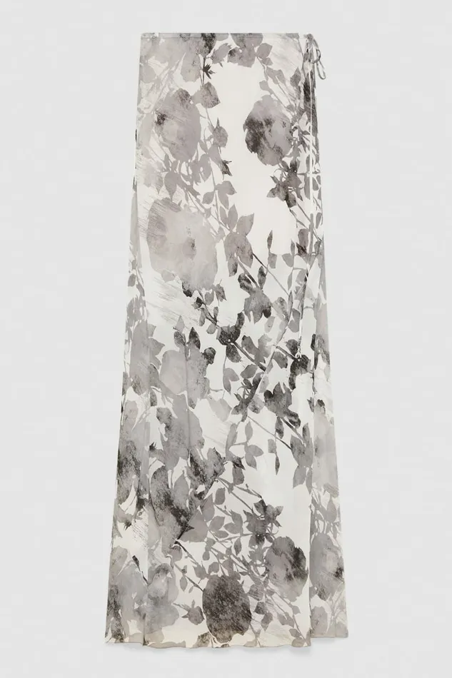 Patrizia Pepe Skirts Floral Print Long Skirt Ff31 8211 Women
