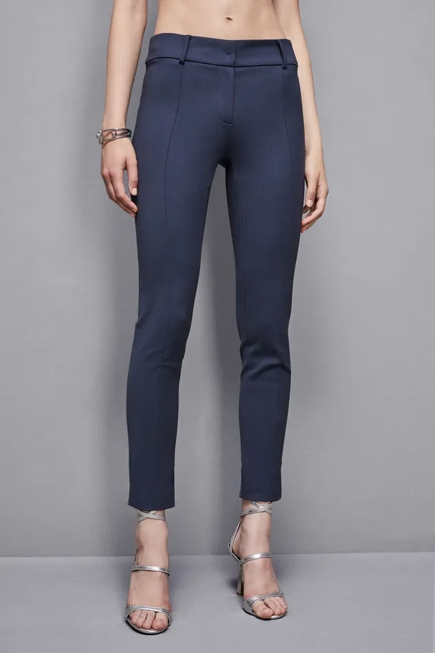 Patrizia Pepe Tailleur Slim Pants Blue 8211 Women
