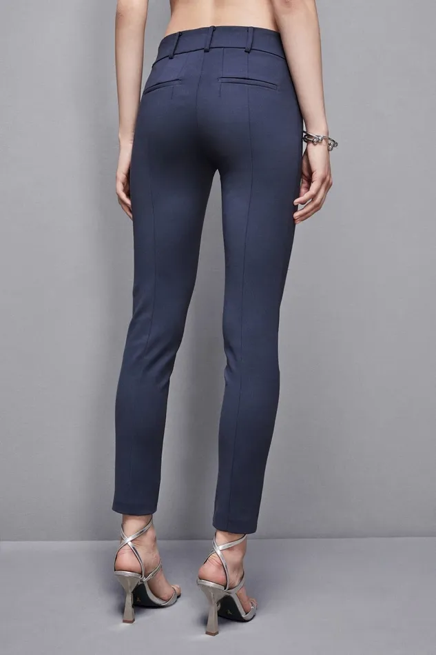 Patrizia Pepe Tailleur Slim Pants Blue 8211 Women