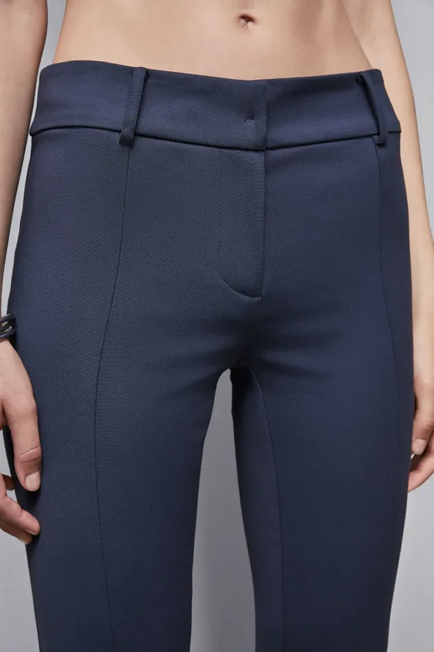 Patrizia Pepe Tailleur Slim Pants Blue 8211 Women