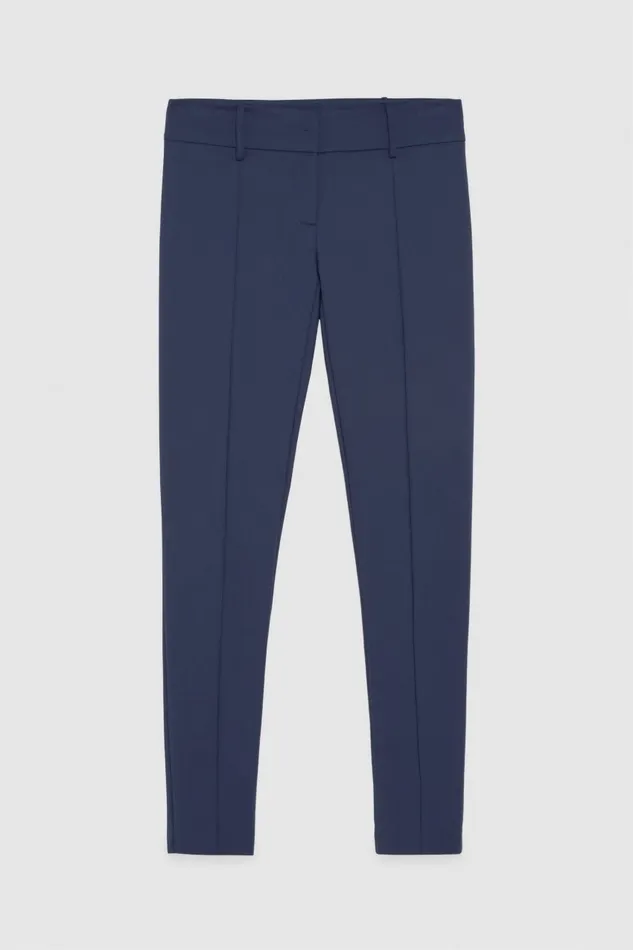 Patrizia Pepe Tailleur Slim Pants Blue 8211 Women