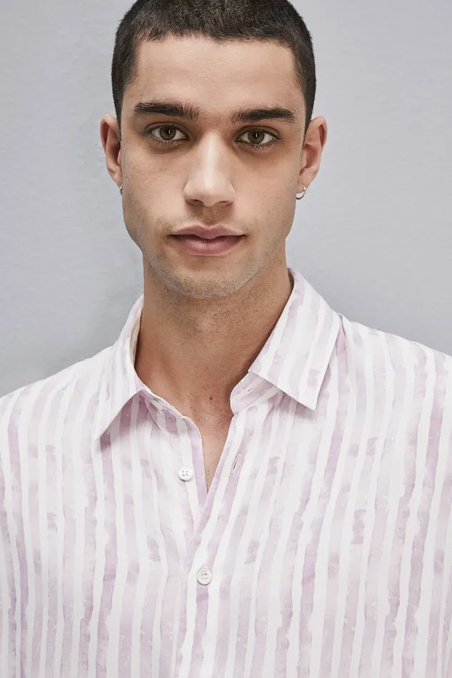 Patrizia Pepe Tops and Shirts Soft Twill Viscose Shirt Blue 8211 Men
