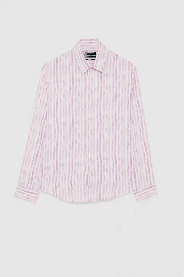 Patrizia Pepe Tops and Shirts Soft Twill Viscose Shirt Blue 8211 Men