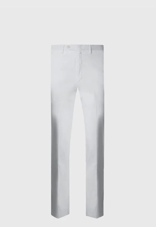 Paulstuart Cotton and Silk Garment Dyed Trouser Lemon Mens Pants