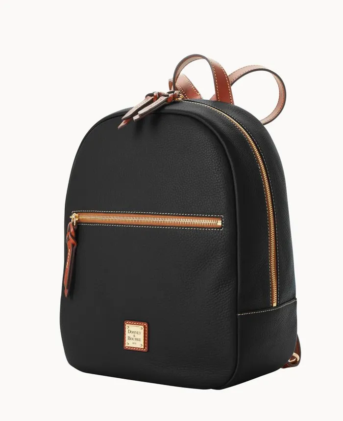 Pebble Grain Ronnie Backpack Black Woman Dooney and Bourke Backpacks Pebble Grain Ronnie Backpack Black Woman Dooney and Bourke Backpacks